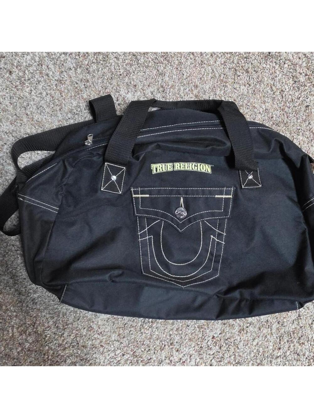 True Religion Men's Black Bag